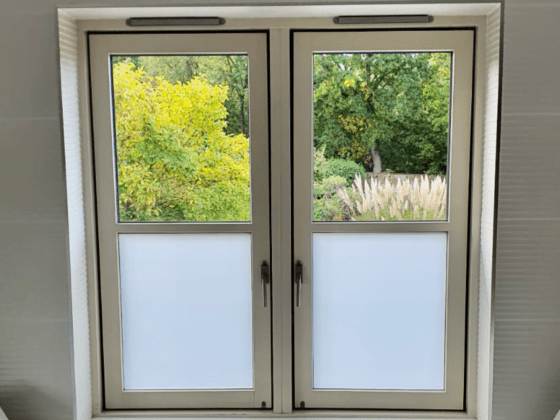 Residential Frosted Privacy Film Film | Shade Custom