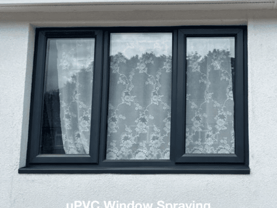 uPVC Window Spraying | Shade Custom